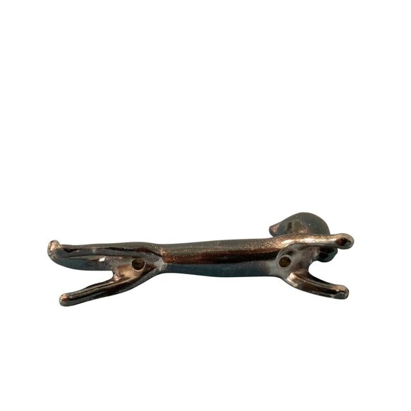 Set Of 10 Silver Plated Cats With Bows or Bells Knife Chopstick Rests With Boxes - Picture 5 of 8